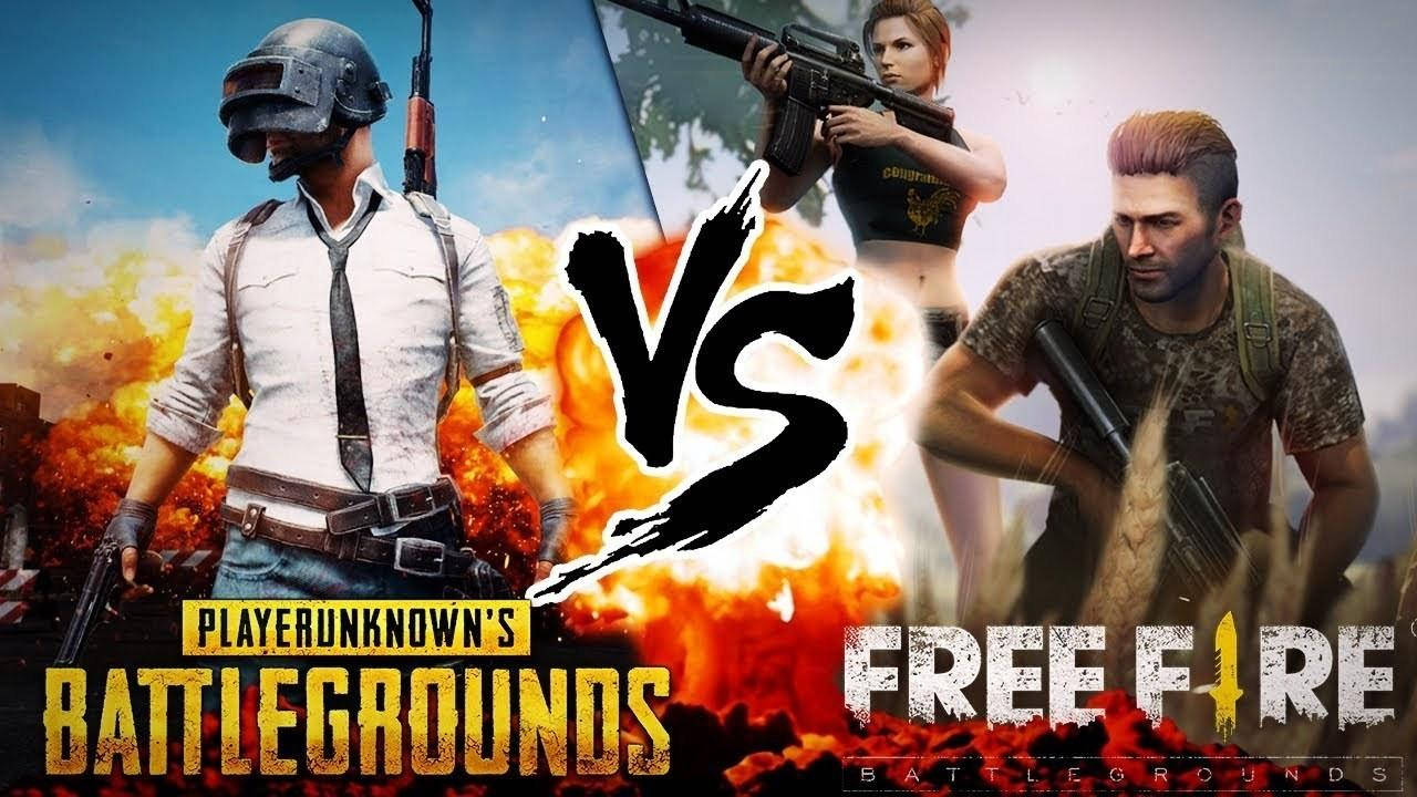 Free Fire vs PUBG Mobile