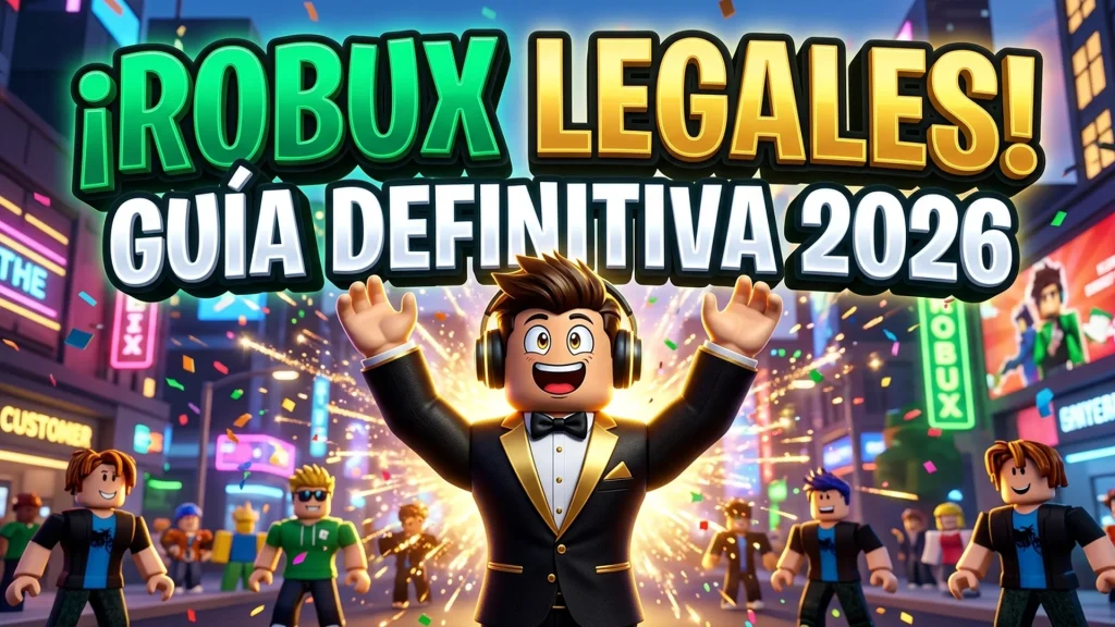 Cómo Ganar Robux Legalmente en Roblox: Guía Actualizada 2026